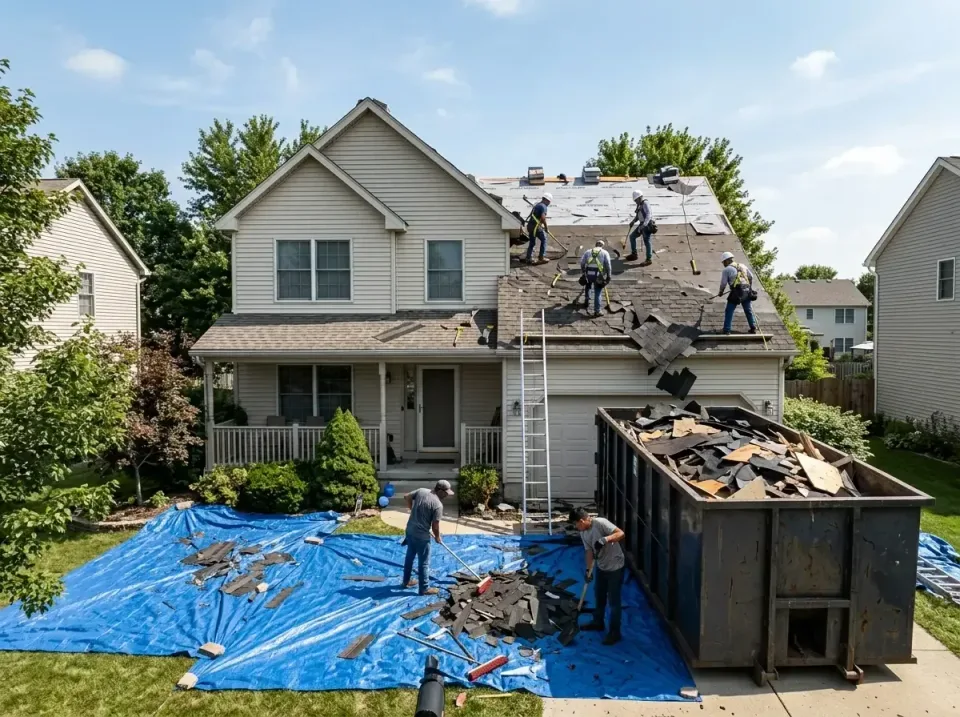 roof-replacement-debris-remova-004 — frequently asked questions, Cheapest Dumpster Rentals in Delray Beach, FL